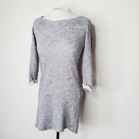 UO PGD Grey Cotton Sweatshirt Dress - Picture 2 of 10